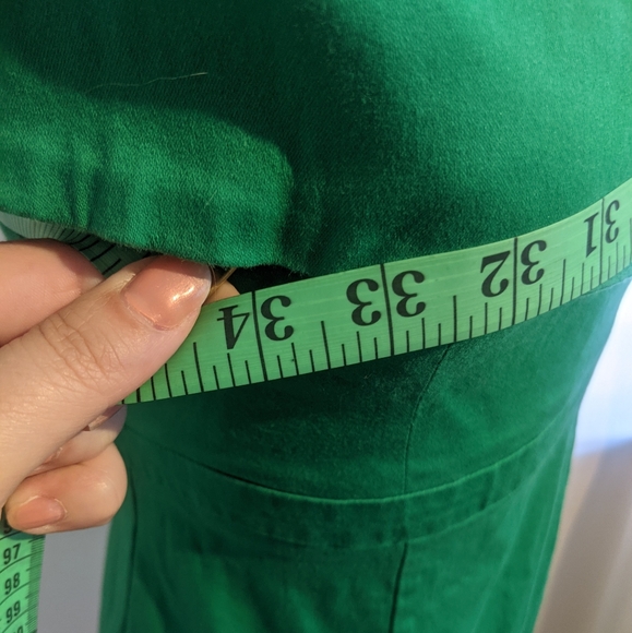 Green pencil dress size Small - Picture 7 of 8
